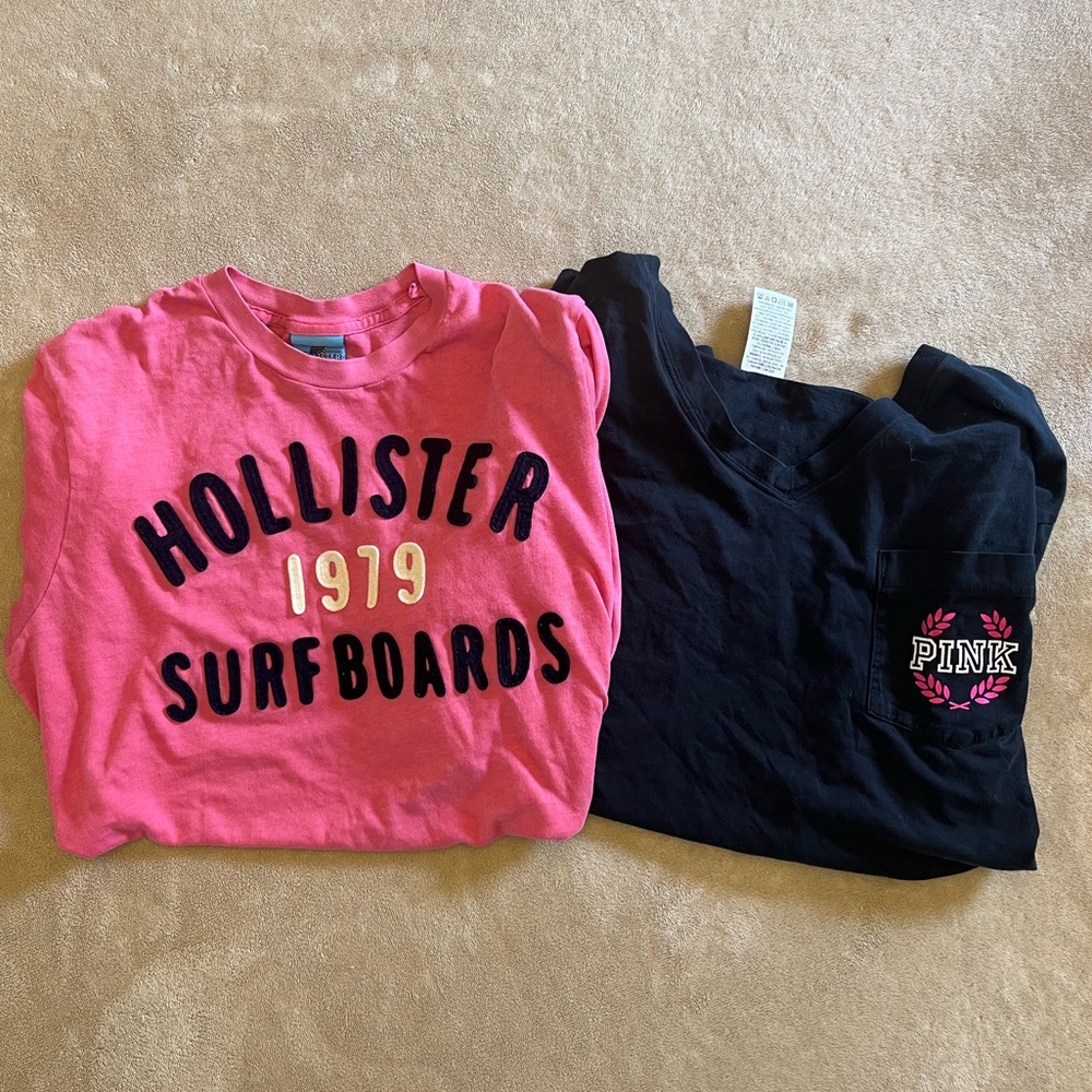 Vintage Hollister and PINK long sleeve